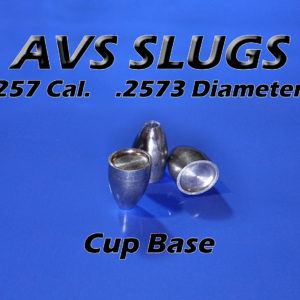 .2573 Diameter CUP 25 Caliber Slugs - Hollow Point (40 to 64 Grains) 100 count