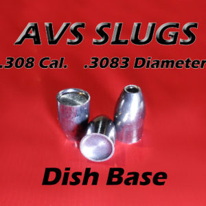 .3083 Diameter DISH 308 Caliber Slugs - Hollow Point (55 to 120 Grains) 100 count