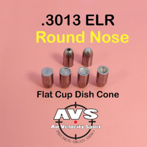 .3013 ELR PICK BASE 30 Caliber Slugs - HP/Solid Nose (57.5 to 110 Grains) 100 count