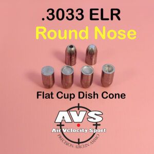 .3033 ELR PICK BASE 30 Caliber Slugs - HP/Solid Nose (57.5 to 110 Grains) 100 count