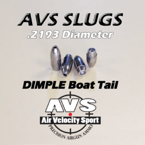 .2193 2S Ogive DBT (Dimple Boat Tail) (22 Caliber Slugs) – HP (28 to 50 Grains) 100 count